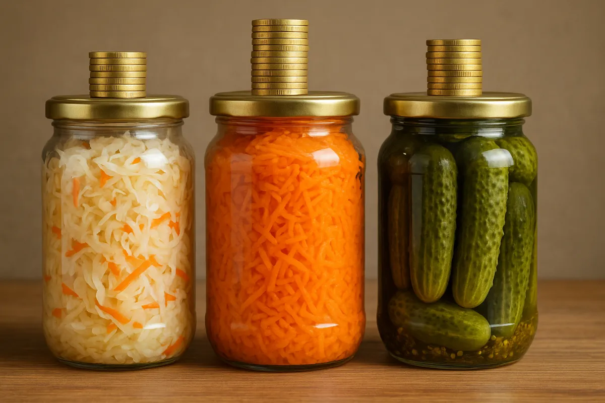 Производство квашеных овощей и ферментированных продуктов