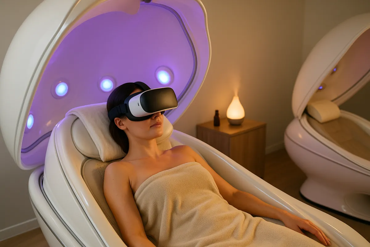 Бизнес проект: Капсульные спа-центры с VR-релаксацией