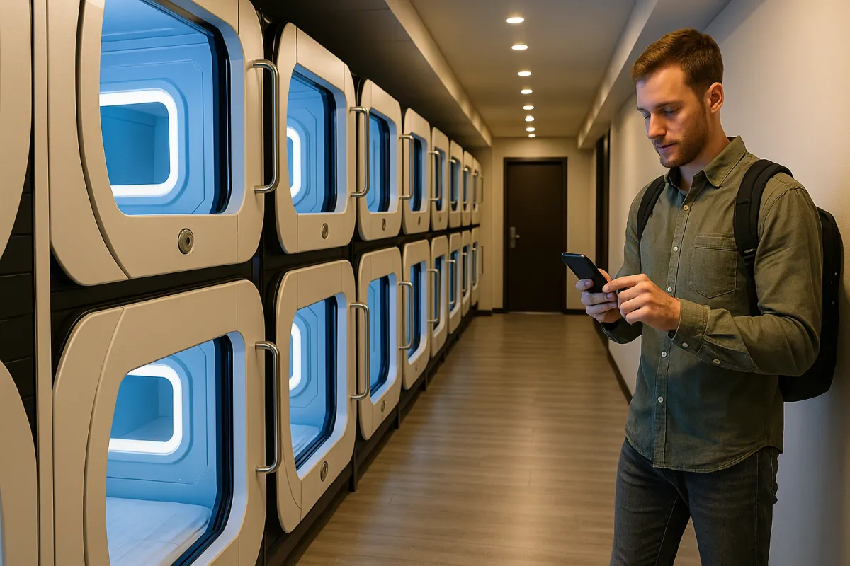 Бизнес проект: Сеть автоматизированных хостелов капсулы