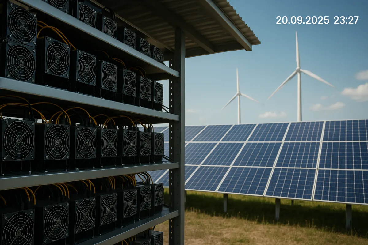 Бизнес проект: Майнинг-ферма на автономной гибридной энергии