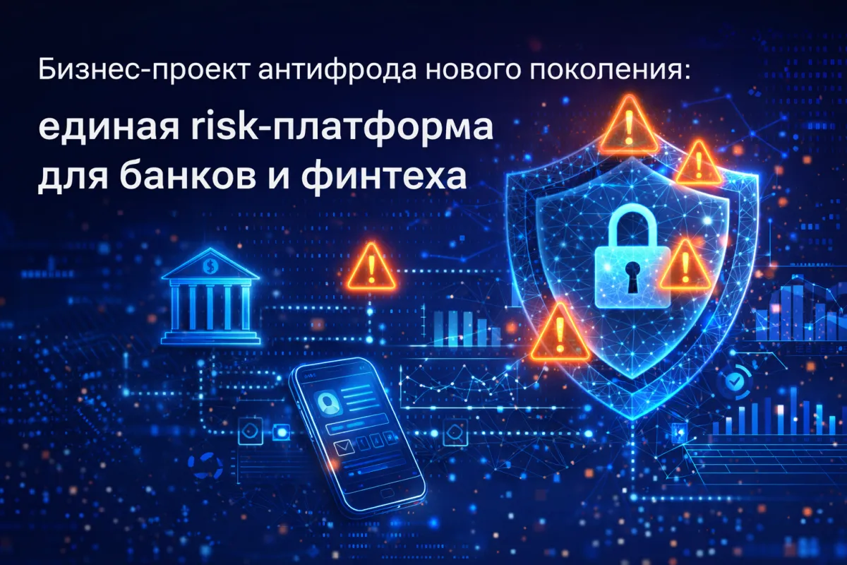 Бизнес-проект антифрода нового поколения: единая risk-платформа для банков и финтеха