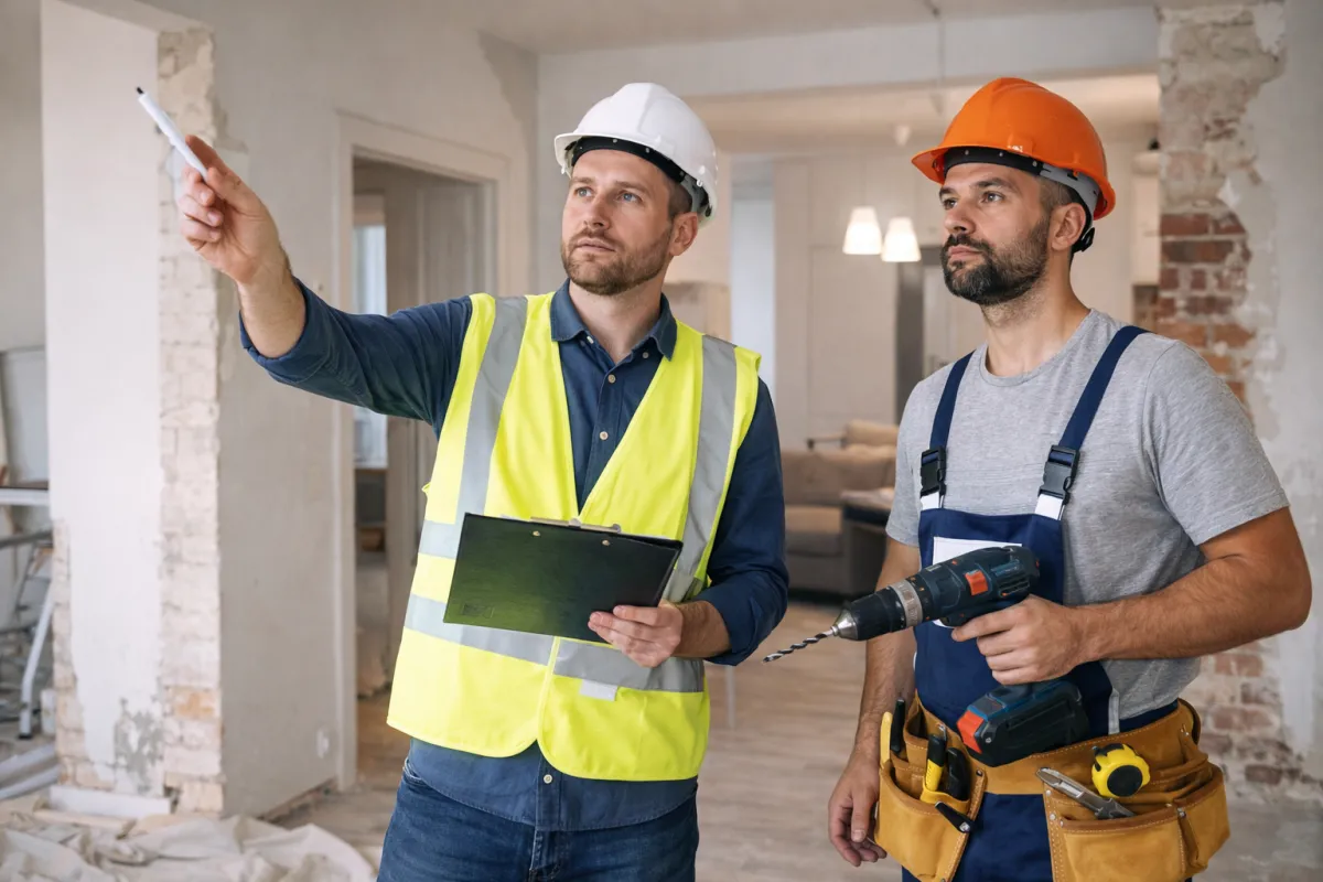 Бизнес-проект: технадзор и приёмка ремонта под ключ