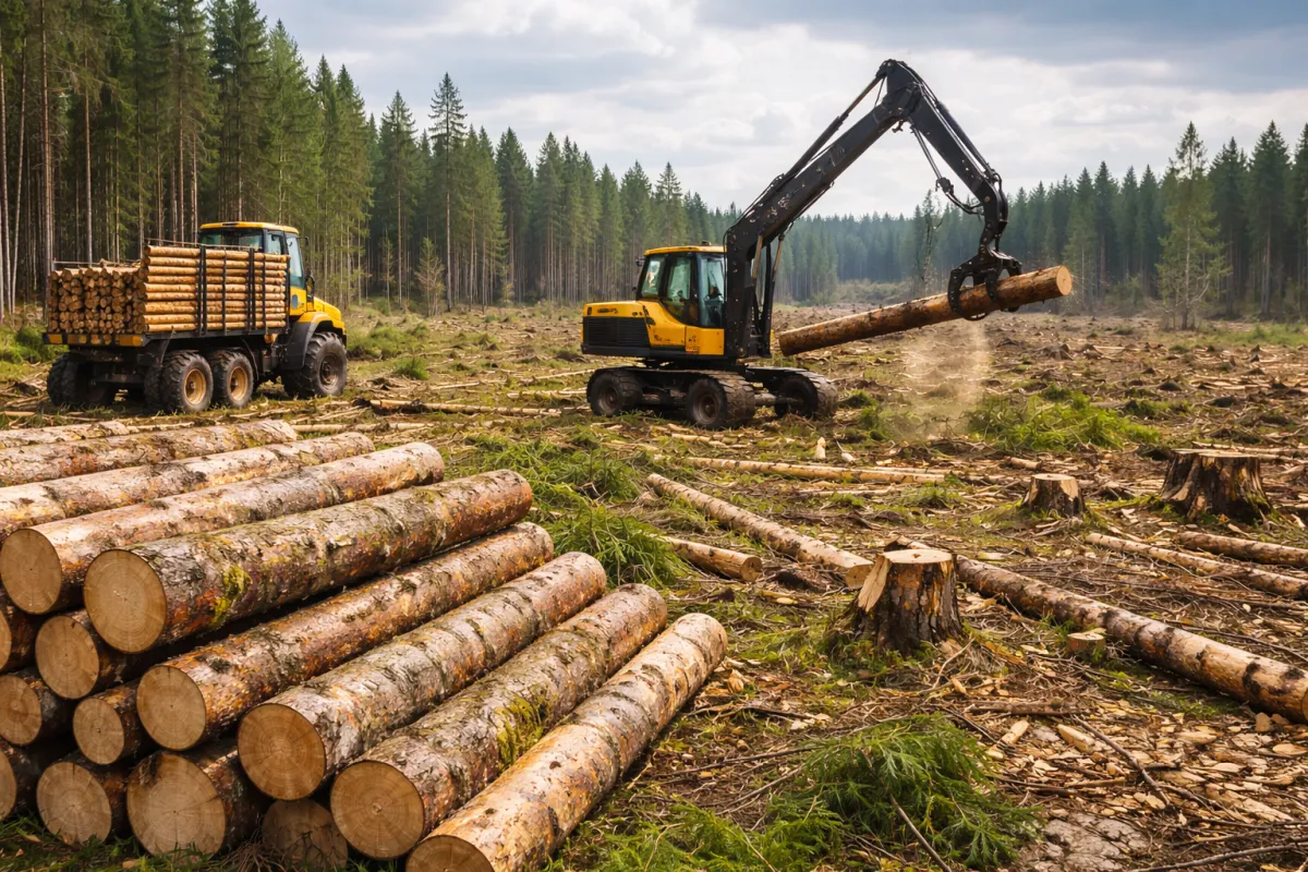 Бизнес-проект: лесозаготовка и продажа древесины в России