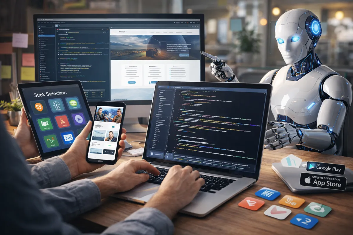 Бизнес-проект: ИИ-платформа для создания сайтов, веб и мобильных приложений по промту