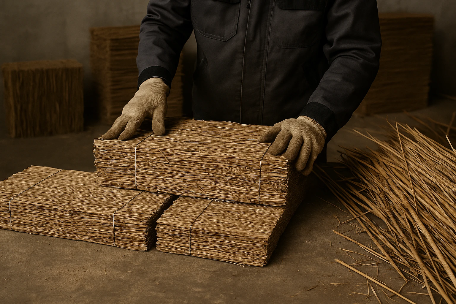 Бизнес проект по производству утеплителей из камыша