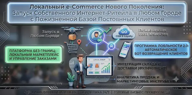 Монопольный интернет-ритейл в своем городе