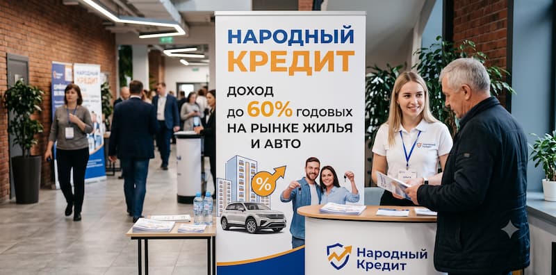Народный кредит: доход до 60% годовых - бизнес проект